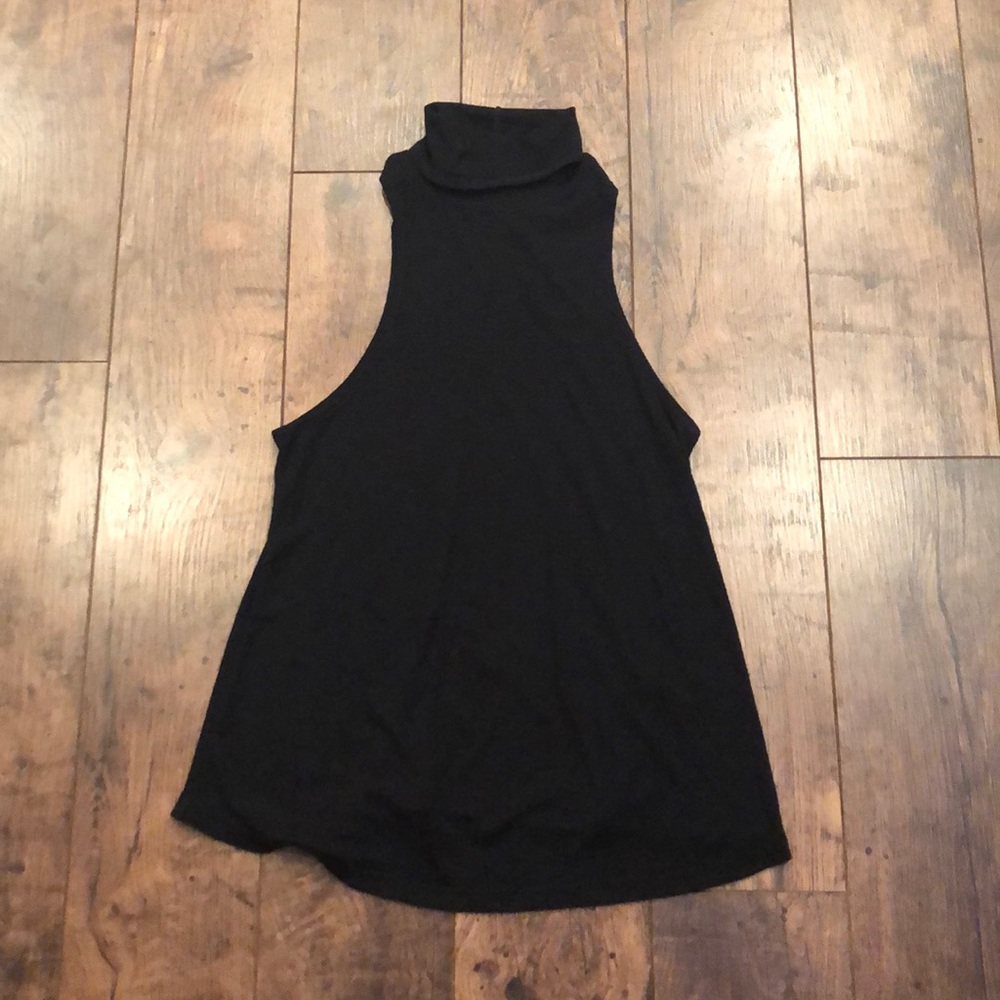 Free people turtle neck muscle tank